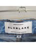 SLVRLAKE 100% Cotton Solid Blue Jeans Size 25 waist - photo 10