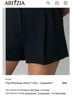 Aritzia 100% Polyester Black Dressy Shorts Size 4 - photo 10