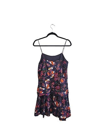 10 Crosby Derek Lam Intermix Floral Camisole Flounce Mini Dress Casual Dress (view 2)