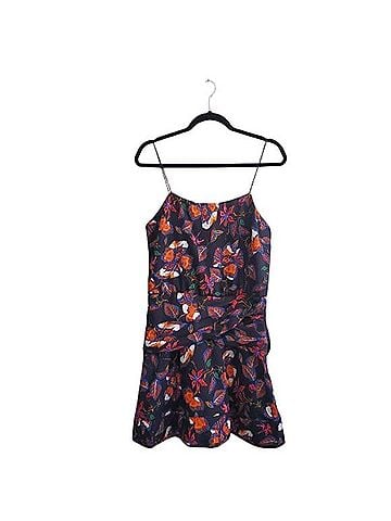 10 Crosby Derek Lam Intermix Floral Camisole Flounce Mini Dress Casual Dress (view 1)