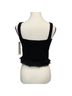 Aqua 100% Cotton Black Sleeveless Top Size M - photo 2