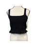 Aqua 100% Cotton Black Sleeveless Top Size M - photo 1