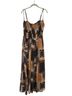 Mittoshop Color Block Brown Black Casual Dress Size L - photo 2