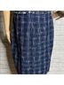 St. John Checkered-gingham Blue White Casual Dress Size 8 - photo 11