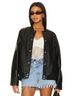 We the Free 100% Polyurethane 100% Polyester 100% Viscose Black Jacket Size M - photo 4