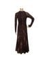 FUZZI 100% Polyamide 80% Polyamide 20% Elastane Animal Print Brown Cocktail Dress Size S - photo 2