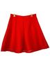 H&M 100% Polyester Red Casual Skirt Size L - photo 1