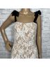 Bronx & Banco 100% Polyester 95% Polyester 5% Elastine Floral White Cocktail Dress Size 6 - photo 8