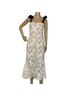 Bronx & Banco 100% Polyester 95% Polyester 5% Elastine Floral White Cocktail Dress Size 6 - photo 3