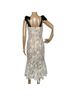 Bronx & Banco 100% Polyester 95% Polyester 5% Elastine Floral White Cocktail Dress Size 6 - photo 2