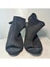 Pedro Garcia 100% Suede Polka Dots Solid Black Heels Size 8 1/2 - photo 4