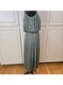 Gap 100% Polyester 100% Polyester Green Cocktail Dress Size S - photo 5