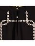 Nine West Print Black White Casual Dress Size 4 - photo 4