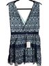 Self-Portrait 100% Polyester Blue Cocktail Dress Size 10 - photo 2