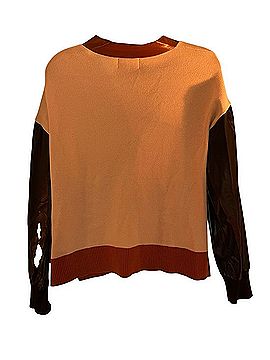 Caryn Vallone Color Block Cardigan Cardigan (view 2)