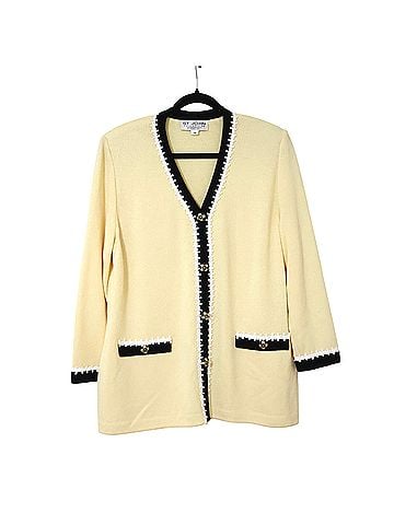 St. John Collection by Marie Gray Wool Cardigan (view 1)