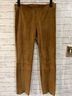 Vince. 100% Lambskin Tan Casual Pants Size S - photo 3