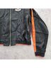 Harley Davidson 100% Nylon Solid Black Orange Jacket Size M - photo 5