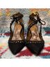 Aquazzura 100% Suede Black Heels Size EU 37 - photo 4