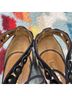 Aquazzura 100% Suede Black Heels Size EU 37 - photo 8