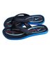 Nike Black Blue Flip Flops Size 10 - photo 2