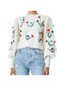Alice + Olivia Floral Multi Color Casual Sweaters Size S - photo 1