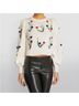 Alice + Olivia Floral Multi Color Casual Sweaters Size S - photo 3