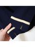 St. John Collection by Marie Gray 100% Wool Blue Wool Sweater Size 12 - photo 5