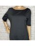 St. John 53% Wool 47% Rayon 100% Leather 94% Silk 6% Spandex Black Casual Dress Size 10 - photo 9