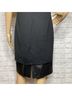 St. John 53% Wool 47% Rayon 100% Leather 94% Silk 6% Spandex Black Casual Dress Size 10 - photo 8