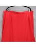 ASHRO 95% Polyester 5% Spandex 100% Acrylic 97% Polyester 3% Spandex Solid Red Formal Skirt Size XXL - photo 3
