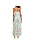 Rococo Sand 100% Viscose Graphic Multi Color Cocktail Dress Size L - photo 2