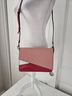 Botkier 100% Leather Color Block Pink Red White Crossbody Bag One size - photo 4