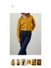 Central Park West Yellow Gold Cardigan Size XS - photo 3