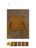 Central Park West Yellow Gold Cardigan Size XS - photo 6