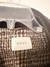 DÔEN 100% Wool Houndstooth Black Gray Coat Size XS - photo 3