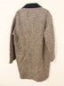 DÔEN 100% Wool Houndstooth Black Gray Coat Size XS - photo 7