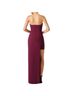 Likely Solid Purple Cocktail Dress Size 2 - photo 2