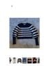 Sea New York Stripes Blue Ivory White Pullover Sweater Size XS - photo 5