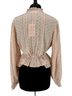 DÔEN 100% Silk Floral Multi Color Long Sleeve Blouse Size S - photo 2
