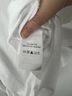 Veronica Beard 100% Cotton 3% Spandex 97% Cotton White Tan Short Sleeve Blouse Size L - photo 5