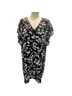 DKNY Graphic Black Blue Casual Dress Size L - photo 11