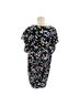 DKNY Graphic Black Blue Casual Dress Size L - photo 6