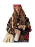 Free People 100% Polyester 100% Polyester 100% Polyester Print Red Black Jacket Size M - photo 1