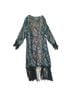 Original Anthony Paisley Green Black Kimono Size 1X - photo 2