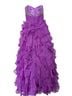 Mac Duggal 100% Polyester Purple Cocktail Dress Size 6 - photo 2