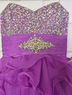 Mac Duggal 100% Polyester Purple Cocktail Dress Size 6 - photo 5
