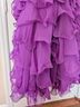 Mac Duggal 100% Polyester Purple Cocktail Dress Size 6 - photo 6