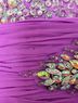 Mac Duggal 100% Polyester Purple Cocktail Dress Size 6 - photo 10