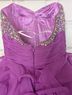 Mac Duggal 100% Polyester Purple Cocktail Dress Size 6 - photo 8